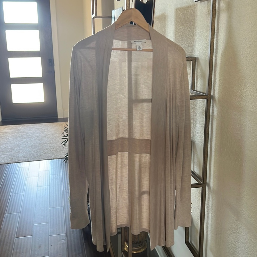 White House Black Market Long Cardigan